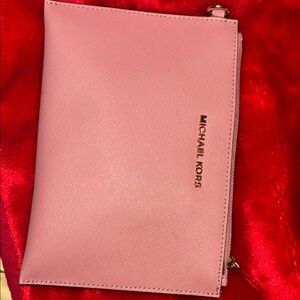 Michael Kors Pink Clutch Bag